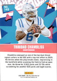 2026 Trinidad Chambliss Panini Decades 90s Pop Culture ROOKIES & PROSPECTS RATED PROSPECT SILVER FOIL #149 Ferris State Bulldogs Ole Miss Rebels