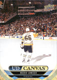 2024-25 Mario Lemieux Upper Deck SERIES TWO UD CANVAS #C249 Pittsburgh Penguins