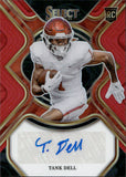 2023 Tank Dell Panini Select Draft Picks ROOKIE SIGNATURES RED PRIZM AUTOGRAPH RC AUTO #RS-NDE Alabama A&M Bulldogs
