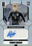 2026 Tommy Conway Panini Prizm FIFA World Cup PENMANSHIP SILVER PRIZM AUTOGRAPH ROOKIE 75/75 AUTO RC #P-TC SCOTLAND