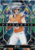 2024 Bo Nix Panini Prizm PRIZMATIC ROOKIE RC #11 Denver Broncos