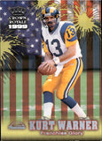 1999 Kurt Warner Pacific Crown Royale FRANCHISE GLORY ROOKIE RC #19 St. Louis Rams