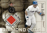 2001 Ivan Rodriguez Fleer Authority GAME-WORN SHOE Texas Rangers