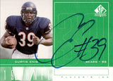 1998 Curtis Enis Upper Deck SP Authentic PLAYER'S INK AUTOGRAPH ROOKIE AUTO RC #CE Chicago Bears 2