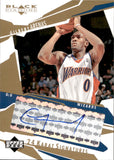 2003-04 Gilbert Arenas Upper Deck Black Diamond 24 KARAT SIGNATURES AUTOGRAPH AUTO #GA Washington Wizards