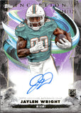 2024 Jaylen Wright Topps Inception ROOKIE AUTOGRAPH 90/125 RC AUTO #RA-JWR Miami Dolphins