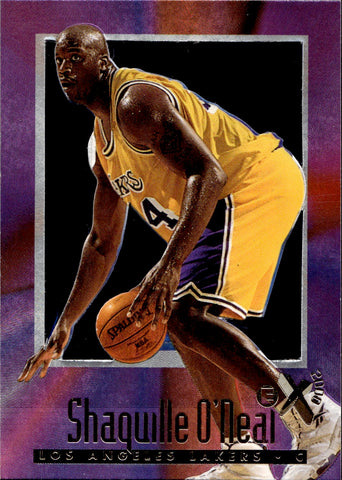 1996-97 Shaquille O'Neal Skybox E-X2000 #32 Los Angeles Lakers HOF