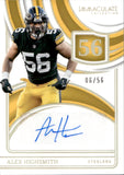 2024 Alex Highsmith Panini Immaculate Collection IMMACULATE NUMBERS SIGNATURE 6/56 AUTOGRAPH AUTO #INS-AHH Pittsburgh Steelers