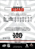 2025-26 Connor Bedard Upper Deck Chicago Blackhawks Centennial HIGH DECIBEL 74/125 #2 Chicago Blackhawks