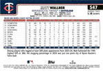 2025 Matt Wallner Topps Series 2 TRUE PHOTO SSP #547 Minnesota Twins