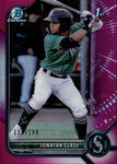 2022 Jonatan Clase Bowman Chrome PROSPECTS 1ST BOWMAN FUCHSIA REFRACTOR 111/199 #BCP-118 Seattle Mariners