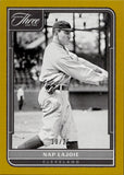 2022 Nap Lajoie Panini Three and Two GOLD BORDER 10/25 #20 Cleveland Naps HOF