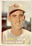 1957 Jerry Lynch Topps #358 Cincinnati Reds BV$15 2