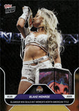 2025 Blake Monroe Topps Now NXT NORTH AMERICAN TITLE GOLD 01/50 #116 NXT