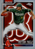 2026 Payton Tolle Topps Chrome LIGHTBOARD LOGO VARIATION REFRACTOR ROOKIE RC SP #177 Boston Red Sox