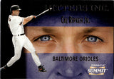 1996 Cal Ripken Jr. Pinnacle Summit HITTERS INC. 1910/4000 #9 Baltimore Orioles HOF
