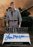 2024 Lee Majors Leaf Exotic Military AUTO AUTOGRAPH 2/5 #MA-LM1 The Six Million Dollar Man