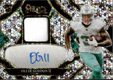 2025 Ollie Gordon II Panini Select DISCO PRIZM ROOKIE SIGNATURES PATCH AUTO 20/45 RC AUTOGRAPH #RSMP-OGN Miami Dolphins