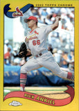 2002 Rick Ankiel Topps Chrome GOLD REFRACTOR #604 St. Louis Cardinals