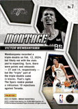 2023-24 Victor Wembanyama Panini Mosaic MONTAGE ROOKIE RC #7 San Antonio Spurs