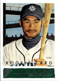 2001 Ichiro Suzuki Topps Gallery ROOKIE RC #151 Seattle Mariners