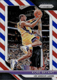 2018-19 Kobe Bryant Panini Prizm RED WHITE BLUE PRIZM #15 Los Angeles Lakers