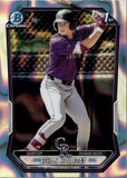 2026 Ethan Holliday Bowman Chrome Prospects 1ST BOWMAN LAVA REFRACTOR 262/399 #BCP-1 Colorado Rockies