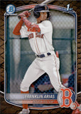 2025 Franklin Arias Bowman Chrome Prospects REPTILIAN REFRACTOR #BCP-67 Boston Red Sox