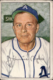 1952 Jimmy Dykes Bowman #98 Philadelphia Athletics BV$25