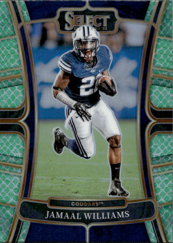 2023 Jamaal Williams Panini Select Draft Picks CONCOURSE LEVEL DRAGON SCALE #49 New Orleans Saints