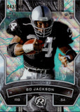 2024 Bo Jackson Topps Resurgence AQUA SURGE REFRACTOR 43/249 #76 Oakland Raiders
