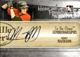 2010-11 Manny Machado In The Game Heroes And Prospects LUMBERGRAPHS AUTOGRAPH AUTO #L-MMA Baltimore Orioles
