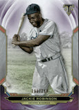2019 Jackie Robinson Topps Triple Threads AMETHYST 285/299 #50 Brooklyn Dodgers