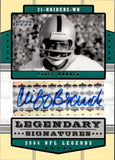 2004 Cliff Branch Upper Deck NFL Legends LEGENDARY SIGNATURES AUTOGRAPH AUTO #LS-CB Oakland Raiders