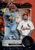 2022 Yadier Molina Topps Gold Label RED 1/25 #45 St. Louis Cardinals