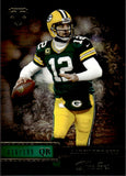 2014 Aaron Rodgers Topps Triple Threads EMERALD 16/199 #53 Green Bay Packers