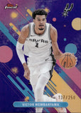 2025-26 Victor Wembanyama Topps Finest PURPLE REFRACTOR 137/250 #98 San Antonio Spurs