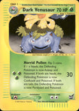 2003 Dark Venusaur Pokemon BEST OF GAME PROMO #7 *DAMAGED*
