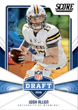 2018 Josh Allen Panini Score 2018 DRAFT ROOKIE RC #5 Wyoming Cowboys Buffalo Bills
