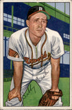 1952 Sibby Sisti Bowman #100 Boston Braves 2 BV$15