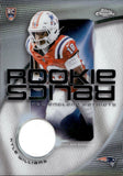 2025 Kyle Williams Topps Chrome ROOKIE RELICS PLAYER-WORN MEMORABILIA JERSEY RC #RR-KWI New England Patriots