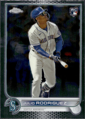 2022 Topps Chrome Update #ASGC-26 Julio Rodriguez RC Refractor All-Star Game