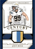 2018 Joey Bosa Panini National Treasures CENTURY MATERIALS 11/49 PATCH #CM-JB Los Angeles Chargers