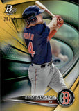 2022 Blaze Jordan Bowman Platinum TOP PROSPECTS GOLD 26/50 #TOP-52 Boston Red Sox