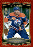 2023-24 Leon Draisaitl Upper Deck Stature ORANGE 161/199 #7 Edmonton Oilers