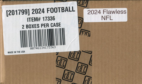 2024 Panini Flawless Football Hobby, 2 Box Case *RELEASES 10/9*