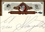 2006 Enos Slaughter Upper Deck SP Legendary Cuts WHEN IT WAS A GAME CUT AUTOGRAPH 4/8 AUTO #WGC-ES St. Louis Cardinals