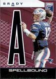 2020 Tom Brady Panini Donruss Elite SPELLBOUND "A" #12 New England Patriots
