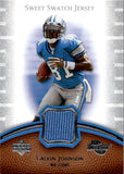 2007 Calvin Johnson Upper Deck Sweet Spot SWEEET SWATCH JERSEY #SS-CJ2 Detroit Lions 2