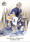 2013-14 Curtis Joseph Upper Deck SP Game Used AUTOGRAPH AUTO #16 St. Louis Blues